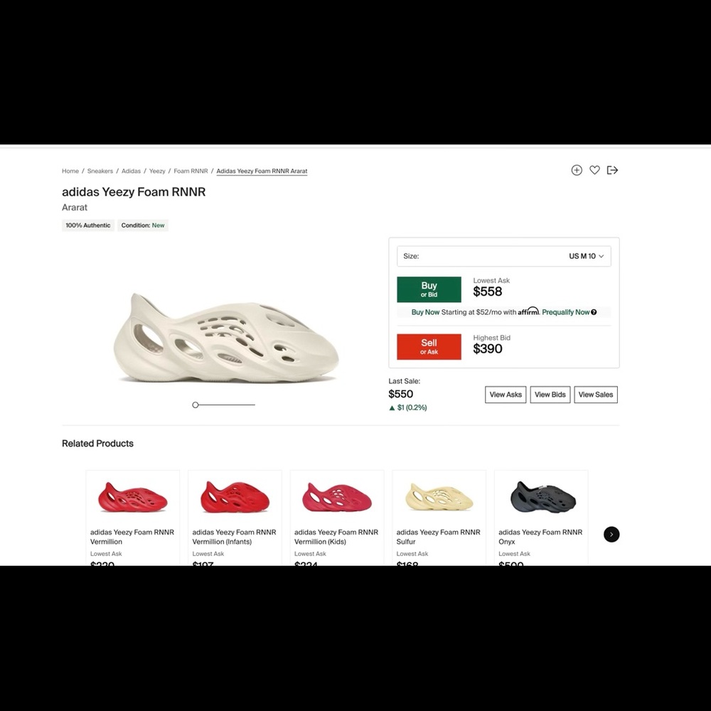 YEEZY FOAM RNNR - Picture 5 of 5